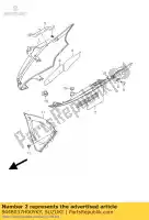 9448037H00YKY, Suzuki, cowling comp,un suzuki gsx r 600 750 2008, New