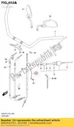 Here you can order the guide,throttle from Suzuki, with part number 5862641F01: