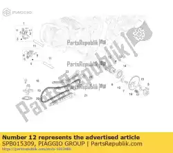 Aqui você pode pedir o árvore de cames completa com rolamento he vesp em Piaggio Group , com o número da peça SPB015309: