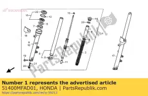 Honda 51400MFAD01 fork assy., r. fr. - Il fondo