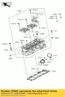 160650035, Kawasaki, soporte-carburador kawasaki zx6r ninja p zx 6r 600 , Nuevo