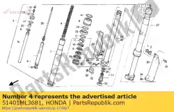 Aqui você pode pedir o primavera, fr. Ushion em Honda , com o número da peça 51401ML3681: