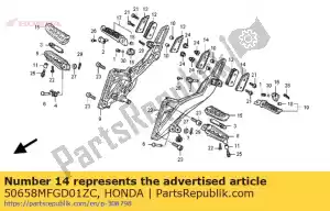 honda 50658MFGD01ZC nessuna descrizione disponibile al momento - Il fondo