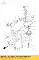 3FA144720000, Yamaha, plaque, élément yamaha yfm 125 2000 2001 2002 2003 2004 2005 2006 2007 2008 2010 2012 2013, Nouveau