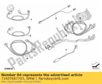 71607687705, BMW, alimentazione di tensione integrata - ii (fino al 09/2003) bmw   1100 1150 1200 1995 1996 1997 1998 1999 2000 2001 2002 2003 2004 2005 2006, Nuovo