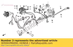 Honda 30506VM6000 suspensión, ign - Lado inferior