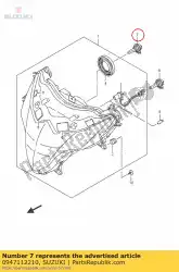 Tutaj możesz zamówić brak opisu w tej chwili od Suzuki , z numerem części 0947112210: