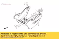 83750MCN610ZA, Honda, zestaw illus * type14 * honda cb seven fifty f2 cb750f2 750 , Nowy