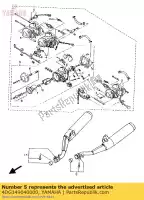 4DG149040000, Yamaha, carburador assy 4 yamaha xj xjs diversion 600, Novo