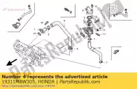 19311MBW305, Honda, boîtier, thermostat honda cbr  f cbr600f 600 , Nouveau
