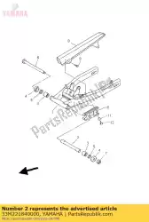 Here you can order the bush from Yamaha, with part number 33M221840000: