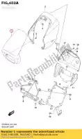 5181148GB0, Suzuki, capa, farol suzuki  vzr 1800 2010 2011 2012 2014 2015 2016 2017 2018 2019, Novo