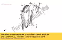 14511MN9003, Honda, tendeur, chaîne à cames honda fmx fx nx slr 650 1988 1989 1990 1991 1992 1993 1994 1995 1996 1997 1998 1999 2005 2006 2007, Nouveau