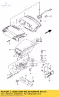 3571219C00, Suzuki, lente suzuki gsx 600 1988 1989 1990 1991 1992 1993 1994 1995 1996 1997, Novo