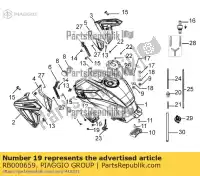 RB000659, Piaggio Group, more aprilia derbi etx lbmetx10 lbmetx20 lbmstx10 lbmstx20 150 2014 2016 2017 2018 2019, Nuovo