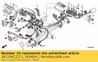 38120KCZJ71, Honda, róg komp. (niska) honda  cbr nc 600 700 2012 2013 2017 2018 2019, Nowy