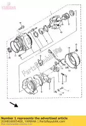 Ici, vous pouvez commander le a. C. Générateur assy auprès de Yamaha , avec le numéro de pièce 2GH816005400: