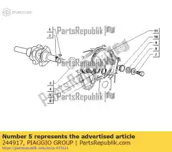 Qui puoi ordinare rondella distanziatrice 2,20 da Piaggio Group , con numero parte 244917: