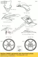 560541115, Kawasaki, mark, fr fender, ktrc klz1000adf kawasaki  klz 1000 2013 2015 2016 2017 2018 2019 2020 2021, Nouveau