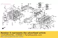 12252MCA781, Honda, guarnizione, l. testata honda gl 1800 2001 2002 2003 2004 2005, Nuovo