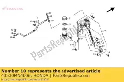 Ici, vous pouvez commander le tige comp., pousser auprès de Honda , avec le numéro de pièce 43530MN4006: