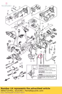 suzuki 0940725401 morsetto - Il fondo