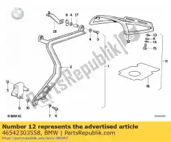 Ici, vous pouvez commander le porte-bagages - cr auprès de BMW , avec le numéro de pièce 46542303558: