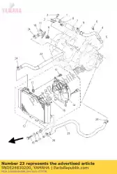 Aquí puede pedir tubo 3 de Yamaha , con el número de pieza 5NDE24830200: