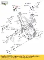 110571557, Kawasaki, 01 support, écu kawasaki  250 450 2019 2020 2021, Nouveau