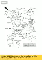 391545013, Kawasaki, parabrisas kawasaki ZX ninja r 600 6, Nuevo