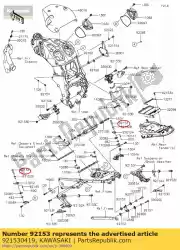 bout, dop, 8x35 van Kawasaki, met onderdeel nummer 921530419, bestel je hier online: