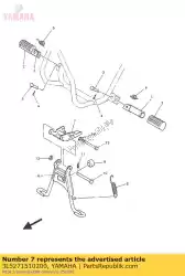 Aqui você pode pedir o suporte, suporte principal em Yamaha , com o número da peça 3L5271510200: