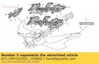 87113MY2620ZC, Honda, marca, r. cubierta lateral (###) honda nx dominator  nx650 650 , Nuevo