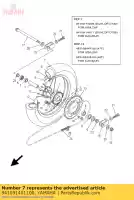 941091401100, Yamaha, pneu yamaha yz 85 2002 2003 2004 2005, Nouveau