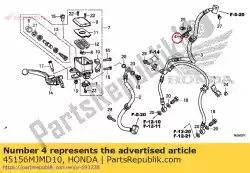 klem, vr. Remslang van Honda, met onderdeel nummer 45156MJMD10, bestel je hier online:
