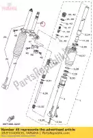 1B2F33400035, Yamaha, Onder beugel comp yamaha tt r sw lw re rlw rlwe 125, Nieuw