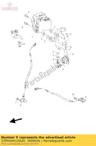 yamaha 37PH59910000 wspornik, jednostka - Dół