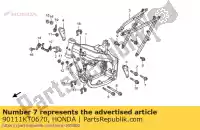 90111KT0670, Honda, bolt, flange, 8x50 honda cr  r crf x cr250r cr125r 250 125 , New