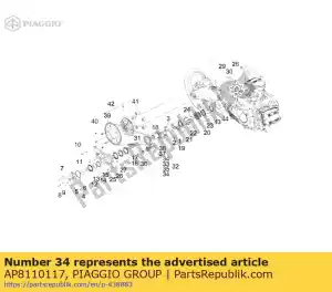 Piaggio Group AP8110117 handelswijze - Onderkant