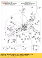 59831001200, KTM, carburateur fcr-mx 3700b 06 ktm exc 250 2006, Nouveau