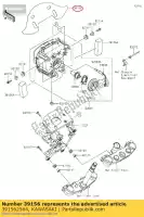 391562564, Kawasaki, 01 pad kawasaki klx230 230 , New