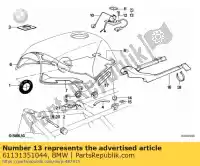 61131351044, BMW, cable clamp - d=15/b=4 bmw  750 1000 1100 1984 1985 1986 1987 1988 1989 1990 1991 1992 1993 1994 1995 1996 1997, New