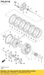 Here you can order the bolt from Suzuki, with part number 0911606203: