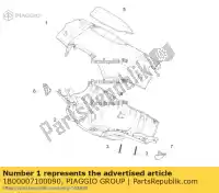 1B00007100090, Piaggio Group, cubierta superior del manillar vespa sprint vespa sprint vespa sprint iget zapc53101 zapc53201 zapc53301, zapc53303 zapc536b zapca0101, zapca0103 zapca0201, zapca0203 zapca06b,  zapcav6b zapcd0101 zapcd0201 zapm818g zapm818g,  zapma1300, zapma1301 zapmd1101 50 125 150 2014 2016 2017 20, Nuevo