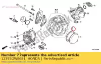 12395GW8681, Honda, joint, l. couvercle latéral de culasse honda  (b) usa (e) england belgium clm little cub (x) japan crf general export england australia france germany st (n) germany trx xr z k1 netherlands zb (j) 50 70 90 1950 1951 1952 1953 1954 1955 1956 1957 1958 1959 1960 1961 1962 1963 1964 1965 1966 196, Nouveau