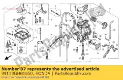 Tutaj możesz zamówić odrzutowiec, g?ówny, # 165 od Honda , z numerem części 99113GHB1650: