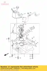 Ici, vous pouvez commander le couverture, remplissage auprès de Yamaha , avec le numéro de pièce 1SDF414A1000: