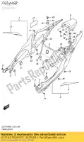 4721017K00YVZ, Suzuki, cubrir comp, marco, l suzuki gsxr1000a 1000 , Nuevo