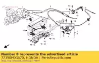 77350MJG670, Honda, nessuna descrizione disponibile al momento honda gl 1800 2013, Nuovo