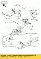 230400023, Kawasaki, lamp-signaal, rr, lh kawasaki zx6rr ninja n zx10r c  zx 10rr 10r 6r 6rr 600 1000 , Nieuw